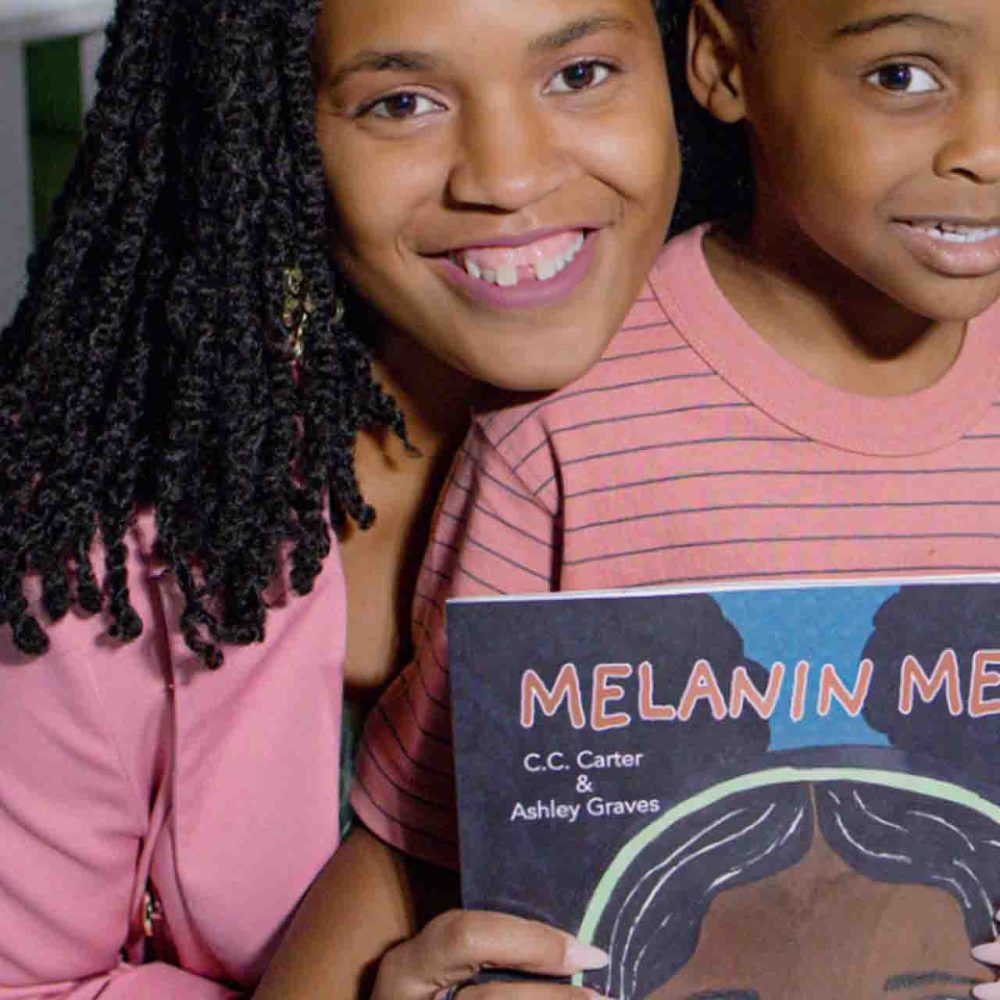 Young Readers viewing Melanin Mel